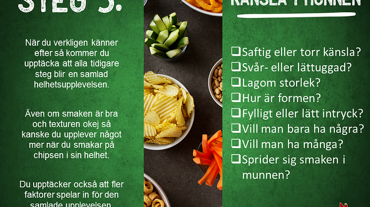 Steg 5 i chipstestarguiden från Estrella