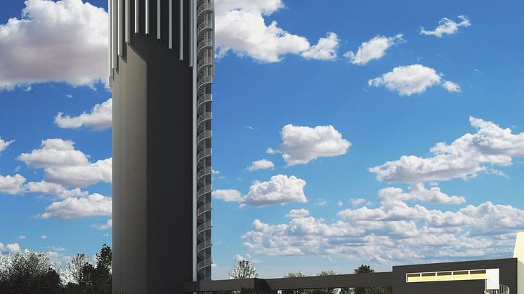 Den nya ackumulatortanken kommer att förändra Hässleholms skyline