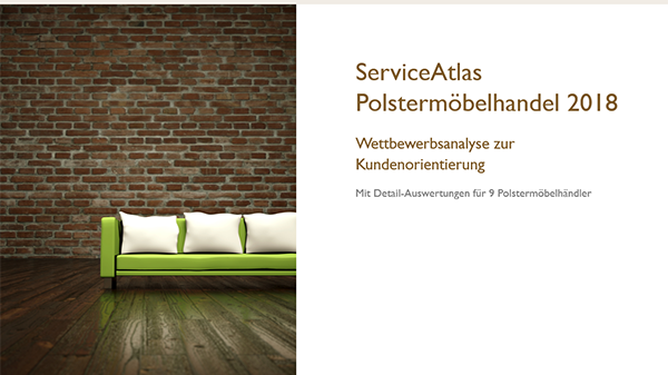 Polstermöbelhändler im Fokus der Kunden 