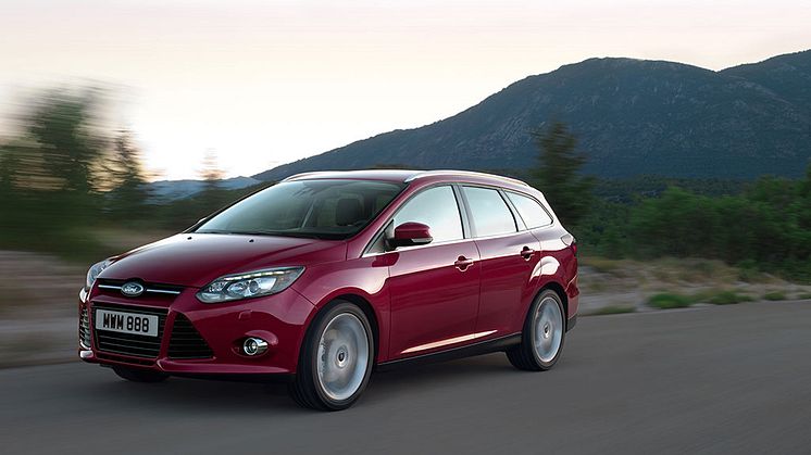 Nya Ford Focus utsedd till Årets Familjebil