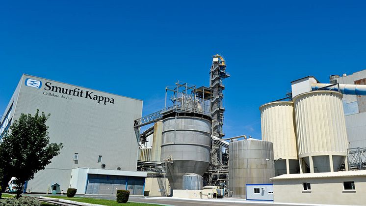 The Smurfit Kappa Cellulose du Pin Paper Mill där det nya sortimentet av papper testas.