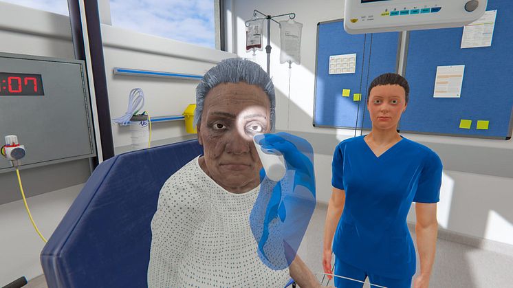 An example of the simulation technologies used in nurse education