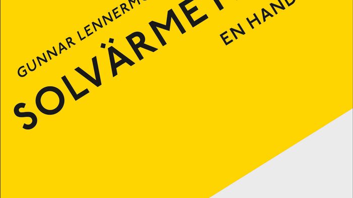 Ny bok om att ta tillvara solvärme – solen som förnybar energikälla