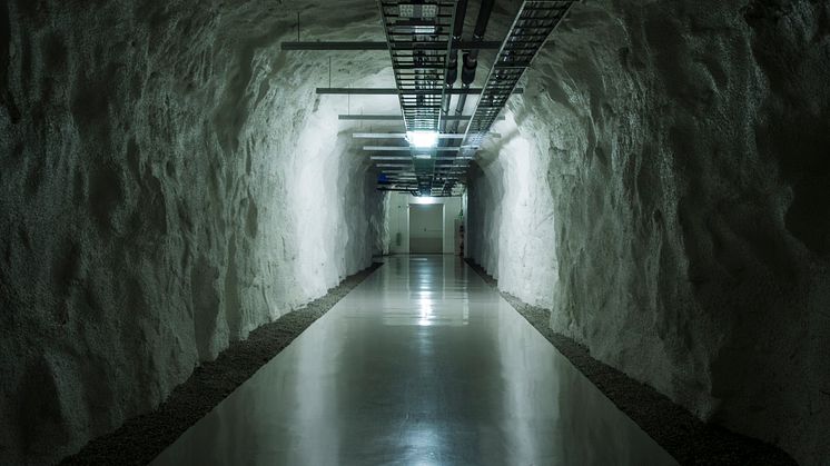 Green Mountain Data Center - Inside mountain