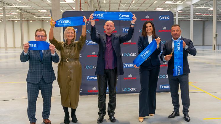 Centrum Dystrybucji JYSK w Radomsku z nowym magazynem zewnętrznym