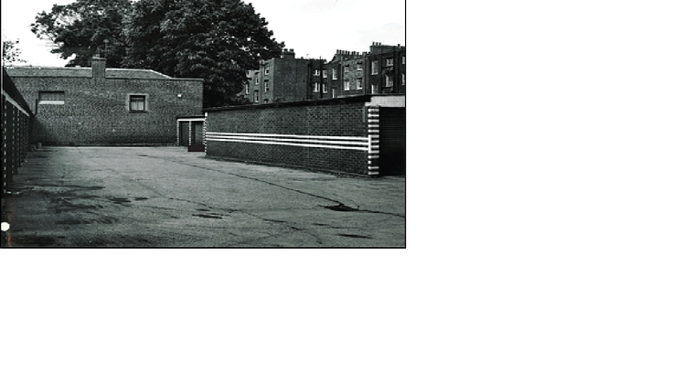 Garages where Eileen Cotter's body was found
