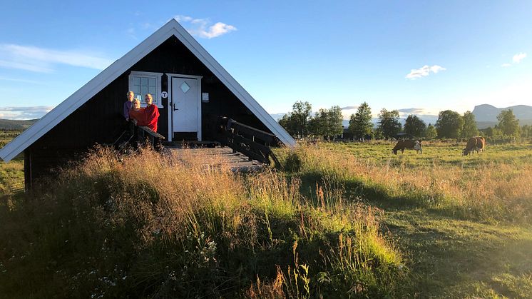 Enten du er historieinteressert eller ikke, åpner «Historiske vandreruter» opp for spennende oppdagelser for turgåere. Prosjektet får støtte til aktiviteter og formidling spesielt for barn og unge. (Foto: Foto Louise Brunborg-Næss)