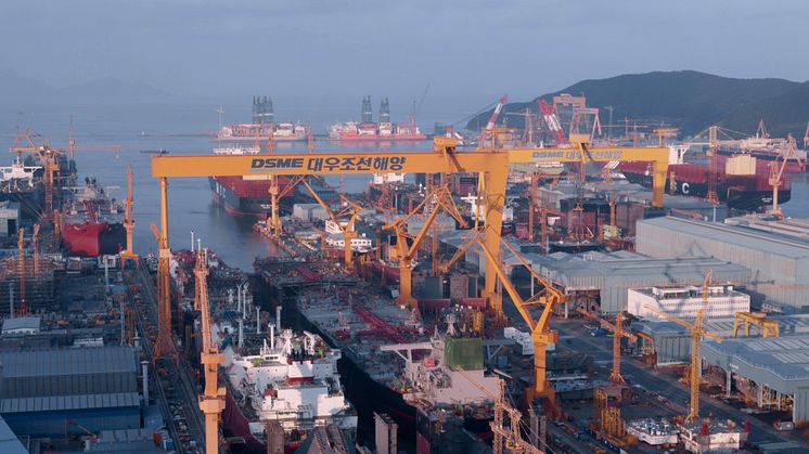 Kongsberg Maritime will supply deck machinery for six LNGC, in build for Novatek at DSME, South Korea