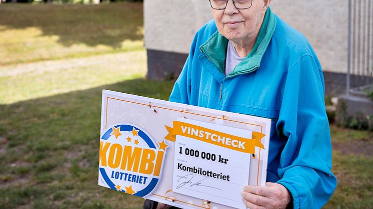 Claes vann 1 miljon kronor: ”Nu ska jag köpa en ny dator!