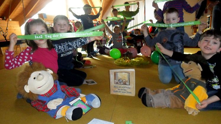Lesung am Tag der Kinderhospizarbeit in der Kinderstube Brandis
