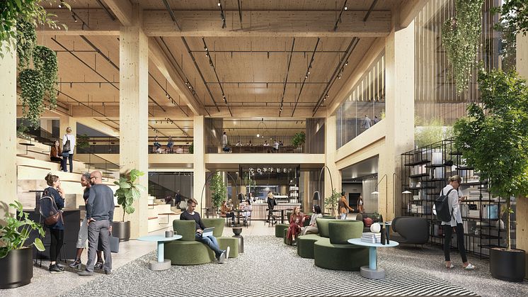 Visionsbild av GoCo Health Innovation City