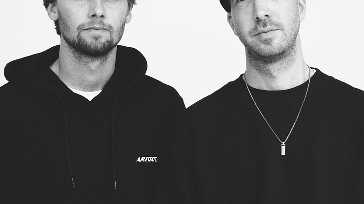Max Svärdh och Albin Johansson, grundare av Axel Arigato
