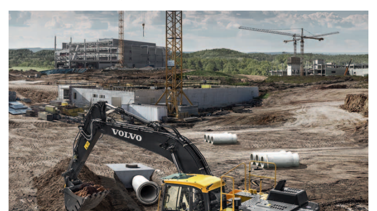 Volvo EC220E - broschyr med specifikationer