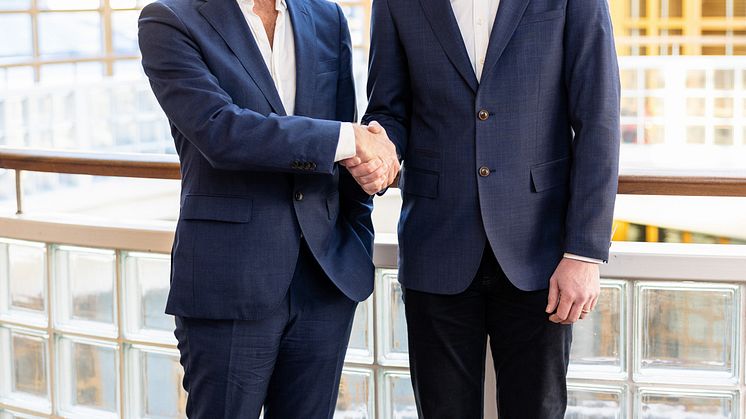 Håkan Lord, CEO SoftOne Group och Johan Waessman tillträdande CTO SoftOne Application AB.