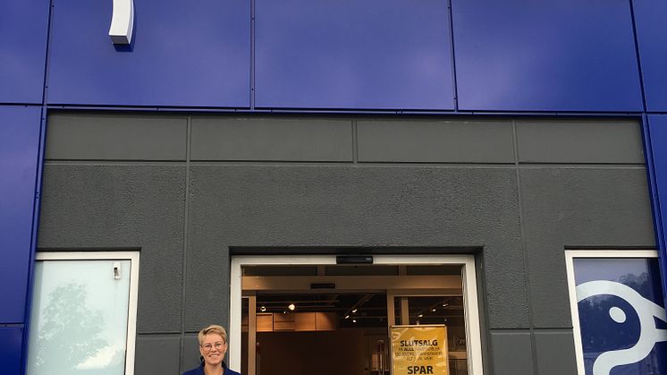 Butikschef Mette Borst Sørensen