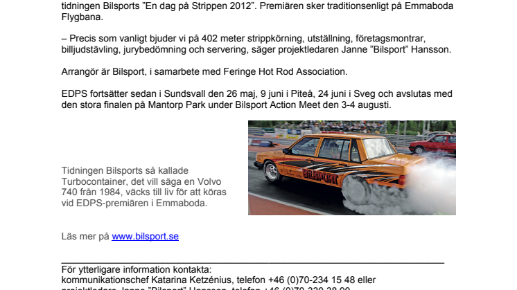 Årspremiär för ”Strippen”!
