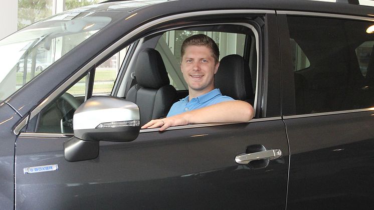 Filip Frennby är ny försäljningsdirektör för Subaru i Sverige