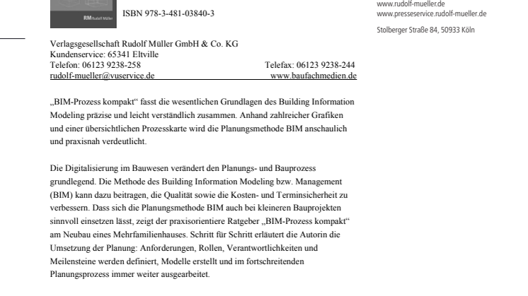 BIM-Prozess kompakt