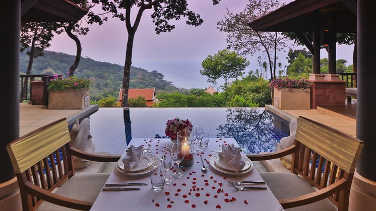 Thailand Pimalai Beach Resort Middag i villan