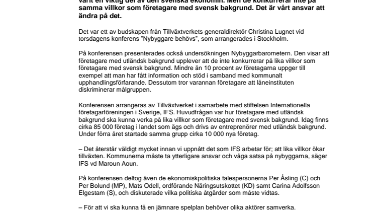 Nybyggare - en viktig del av svensk ekonomi