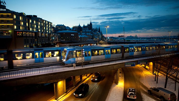 Stockholm at dusk