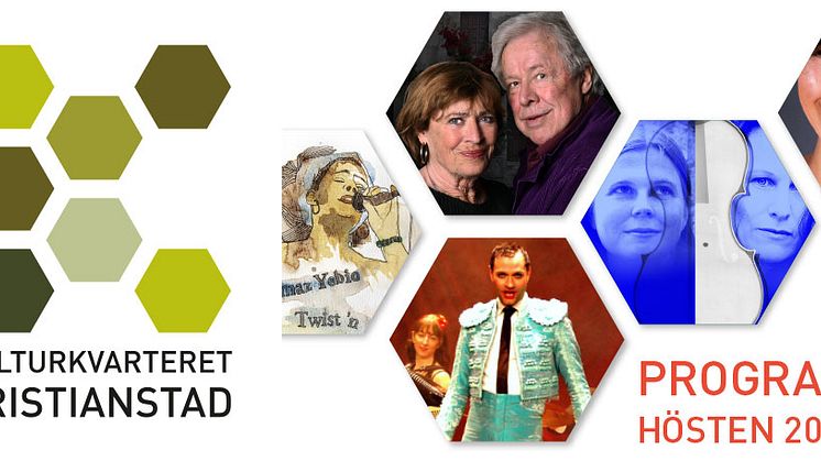 Musik, teater, humor och föredrag –  detta och mycket mer på Kulturkvarteret i höst!