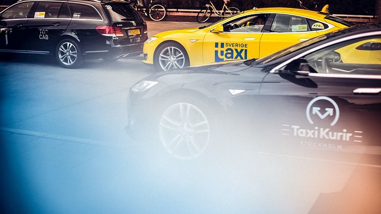 Färdtjänsten trafikeras för nuvarande av Sverigetaxi på uppdrag av Lunds kommun. Foto: Cabonline Group.