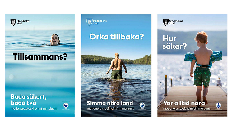 Exempelbilder från kampanjen. Källa: Stockholms stad