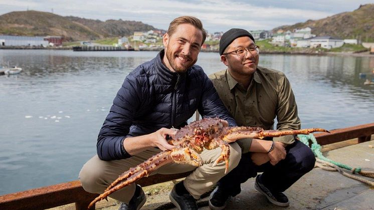 Norsk kongekrabbe har blitt "kjendis" i Sør-Korea