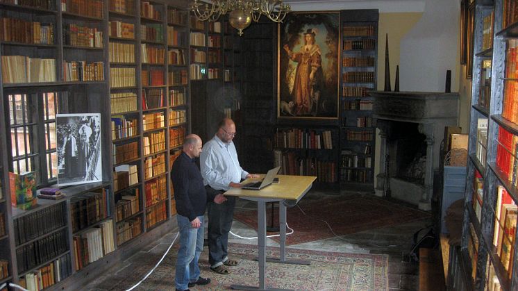 Slottsvisning berättar om nya fynd på Torup slott 