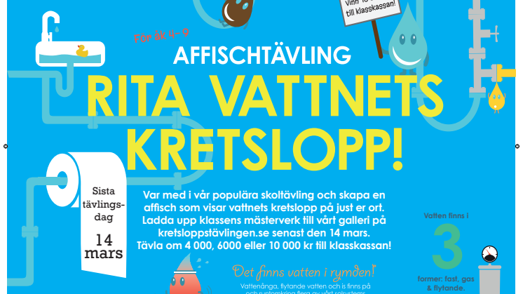 Affisch kretsloppstävlingen 2016