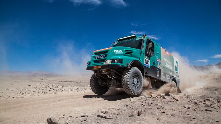 Gerhard De Rooy er føreren av den første Iveco Powerstar