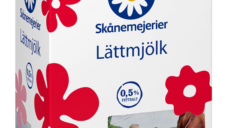 Skånemejeriers Lättmjölk 1,5 liter i ny kostym