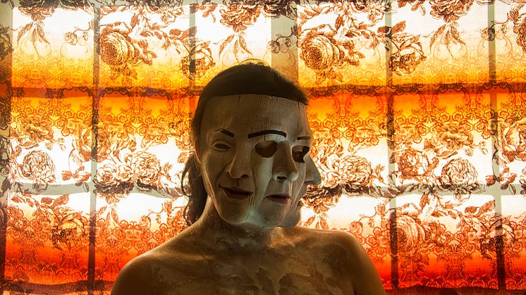 Liza Ambrossio, Tres caras, from the series The Rage of Devotion, 2018