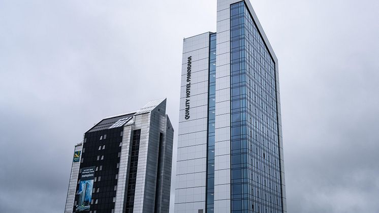 NY DRAKT: Etter to år med oppussing står nye Quality Hotel Panorama klart for gjestene. 