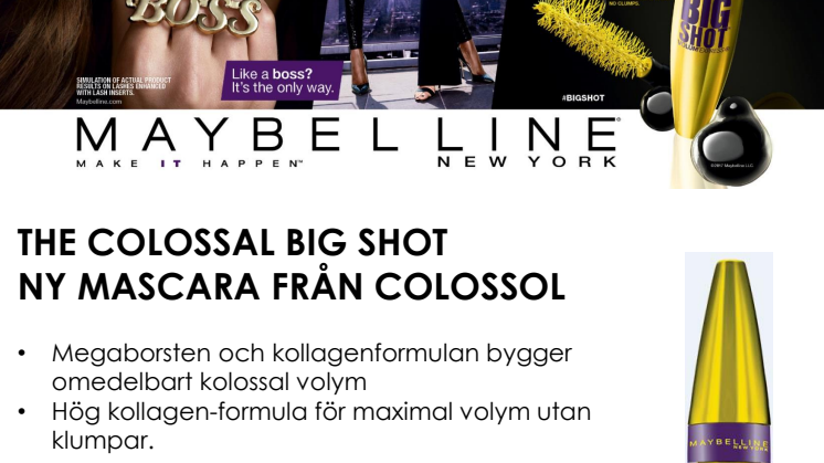 Maybelline - Colossal Big Shot