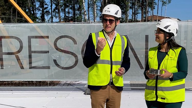 Nya bostäder i Solna - Resona och Solnas Borgmästare markerar tillsammans starten av Järvastadens nya familjevänliga bostadskvarter