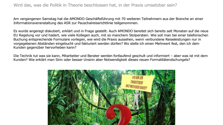 „ICH BIN EIN TOURISTIKER – HOLT MICH HIER RAUS!“