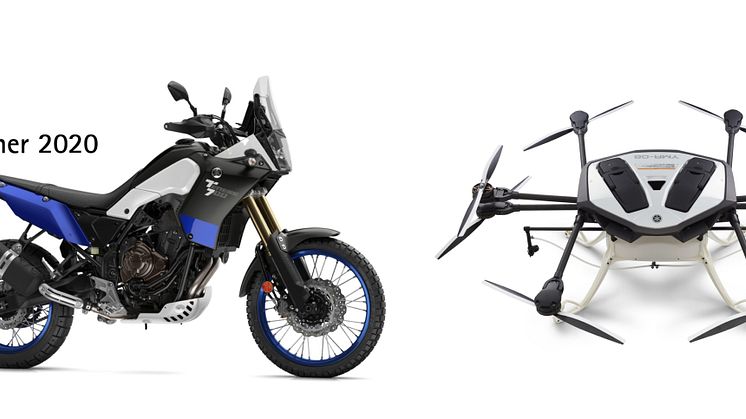 写真左より、「Ténéré 700」、「YMR-08」