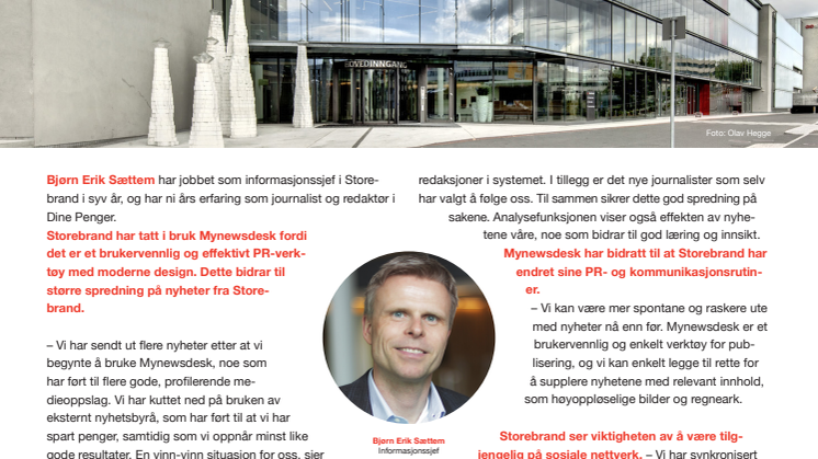 Kundecase med Storebrand