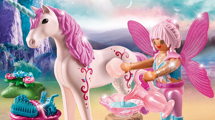 Einhorn mit Pflege-Fee (70658) von PLAYMOBIL