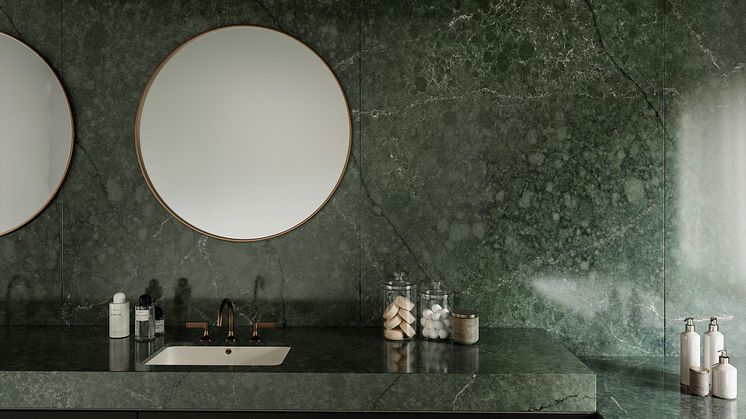 Silestone XM - Bathroom USA - Le Chic Boheme - Jardin Emerald - Detalle 1.jpg