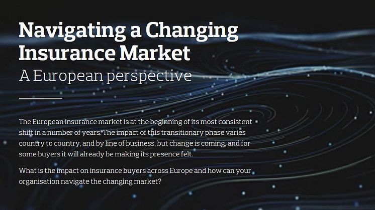 Aon anticipates further challenges for insurance buyers in Europe 