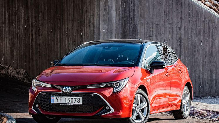 Toyota på salgstoppen i mai
