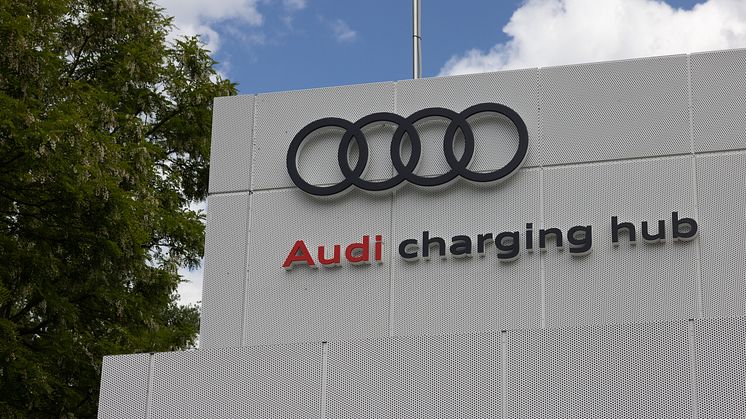 Audi charging hub i Nürnberg