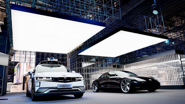 Hyundai Motors utstilling på IAA 2021. Foto: Hyundai