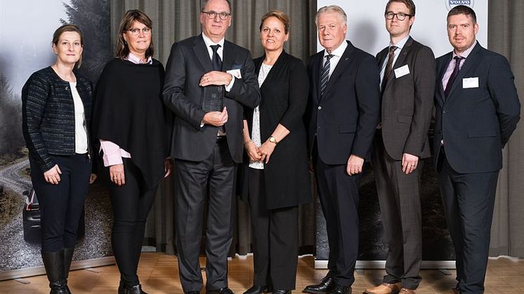 JSB får prestigefylld utmärkelse av Volvo