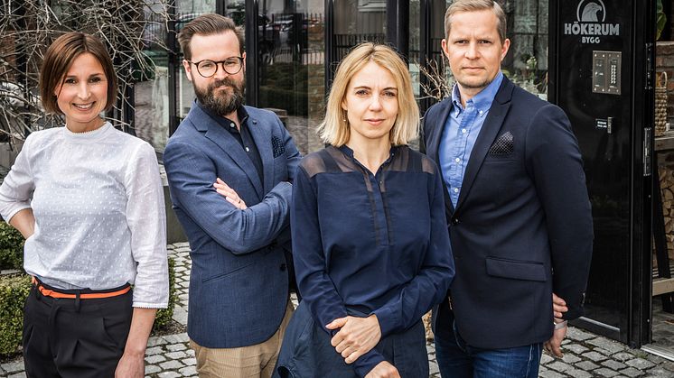 Hökerum Byggs ledninggrupp