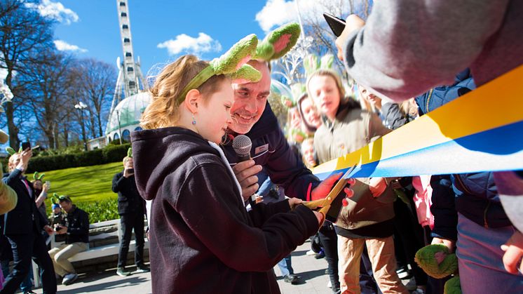 2017 klippte Freja Johansson 7 år bandet och invigde Liseberg