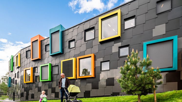 Kilden barnehage: BREEAM excellent. Plusshus. 
